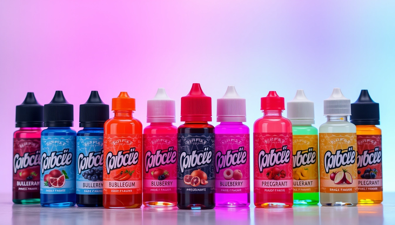 JNP Bar Salt 6000 showcasing colorful e-liquid bottles with various flavor labels for vaping